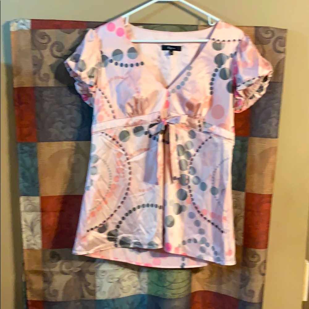 Express Satiny Pink Top